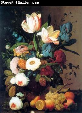 unknow artist Floral, beautiful classical still life of flowers.132